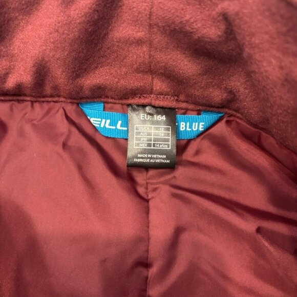 NWT O'NEILL Girls Charm printed Snow Pants Purple Hiking Camo Size 12 Snowboard - Picture 10 of 12